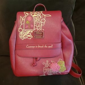 Beauty and the Beast Loungefly Backpack